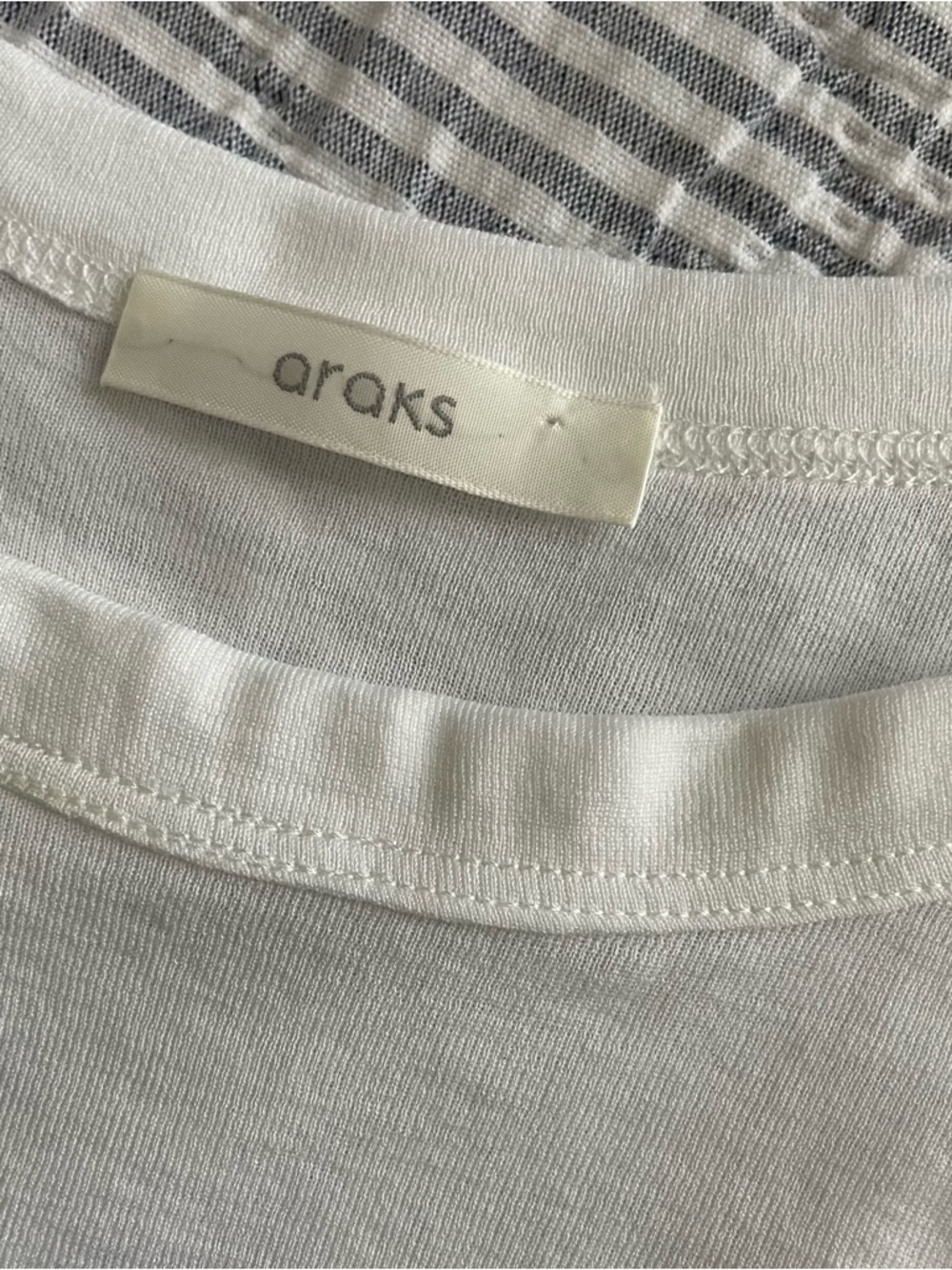 ARAKS CAMBRA TANK WHITE S - Picture 3 of 9